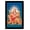 Black, variant on IBA Indianbeautifulart Goddess Durga On Her Ride Lion Poster With Frame Wall God Photo Frame Holy Hindu Religious Poster Home Decor Ready To Hang Wooden Frame