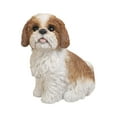 thumbnail image 7 of Hi- Line Gift 87762-BR Shih Tzu Sitting Brown/White Dog Statue, 7 of 7