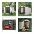 thumbnail image 4 of Lifetime 8 Ft. W x 10 Ft. D Storage Shed, 6405, 4 of 7