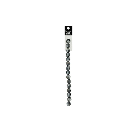 John Bead Preciosa 5" Strd Rnd 8mm Valentinite