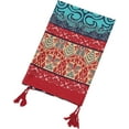 thumbnail image 5 of HSHDLDF Foulard Boho pour Femmes Légère Foulard Imprimée Florale Automne Hiver Mode Châle à Franges, 5 of 5