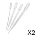 thumbnail image 1 of Juego de Cuentagotas para Disolventes, Herramienta de Pintura para Modelado, Pipetas Graduadas de Transferencia, 2x4 Uds. , Claro, 2 piezas, 1 of 8