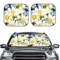 thumbnail image 2 of Kll Bees Collecting Nectar Windshield Sun Shade 2-Piece Foldable Car Front Window Sunshade For Most Sedans Suv Truck - Auto Sun Blocker Visor Protector Blocks Max Uv Rays - Large, 2 of 7