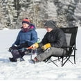 thumbnail image 5 of Ficisog Heated Camping Chair, Heats Back and Seat, Portable Heated Folding Chair with Cup Holder, 5 of 10