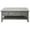 Rustic Aquamarine, variant on American Heartland  Rustic Coffee Table with 2 Drawers, Rustic Antique Black