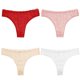 thumbnail image 1 of TrowBridge-conjunto de bragas de 4 piezas para mujer, tangas de encaje, lencería Sexy ahuecada, ropa interior femenina, tanga de malla encantadora, calzoncillos acogedores, 1 of 4