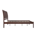 thumbnail image 4 of Portland King Solid Wood Platform Bed in Walnut, 4 of 14