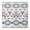 Colorful Geometric Triangle, variant on Colorful Floral Dots Pattern Square Fitted Tablecloth with Elastic Edge,Square Table Cover,Washable Elastic Table Cover for Home Kitchen Party Decor 34"x34"