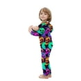 thumbnail image 4 of WXLWZYWL Family Halloween Pajamas Matching Sets Halloween Costumes 2024 Family Halloween Pumpkin Spider Ghost Printed Pajamas Funny Zipper Hooded Jumpsuit Pjs Matching Onesie, 4 of 5
