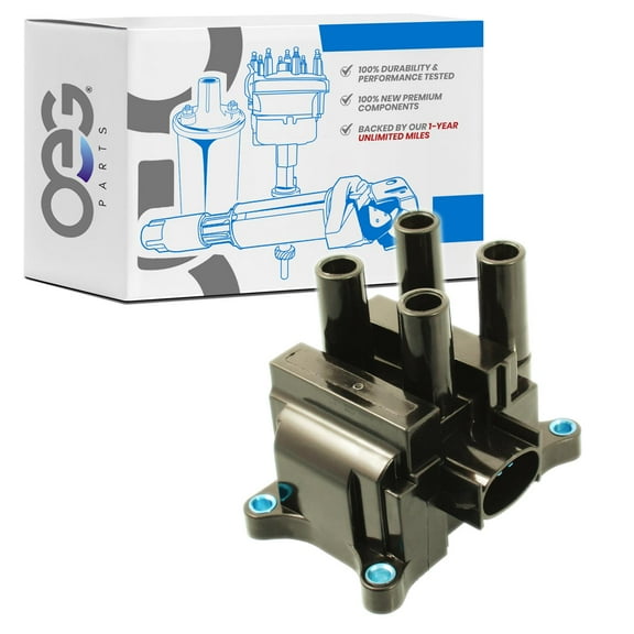 OEG Parts New Ignition Coil Replacement For 1998-2010 Ford Mazda B2300 & Mercury Contour Courier EcoSport FF193A FF194 245161 601006 602000 30735759 6736006 6736009 1053904