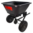 thumbnail image 2 of Brinly-Hardy Tow-Behind Broadcast Spreader Lawn & Garden Spreader with Large Poly Hopper, 2 of 9