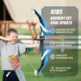 thumbnail image 3 of Lucky Doug Kids Bow and Arrow Set with LED Lights, Archery Toy Set for boy age 3 up, Gifts for 3 4 5 6 Years Old Kids Boys, 3 of 9