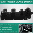 thumbnail image 5 of For 6 2014-2015 GKL2-66-350A GKL266350A LHD Main Power Glass Switch, 5 of 5