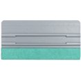 thumbnail image 3 of QWORK Vinyl Wrap Squeege, 6-inch Vinyl Squeegee with Ruler, Mini Vinyl Wrap Felt Edge Squeegee Soft Plastic Scraper Scratch-Free Window Tint Tool, 3 Pack, 3 of 7