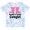 Tie Dye Blue, variant on Inktastic Daddy's Little Cowgirl Girls Toddler T-Shirt