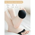 thumbnail image 5 of 6Pairs Women's Toe Topper Liner Socks - Half socks for women,High Heel Shoe Inserts,Suitable for Women's Shoes, 5 of 6