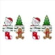 thumbnail image 1 of 16 Esponjas NavideñAs de Cocina, Esponjas de Doble Cara para Lavar Platos, Papá , ÁRbol de Navidad, Hombre de Jengibre, 1 of 6