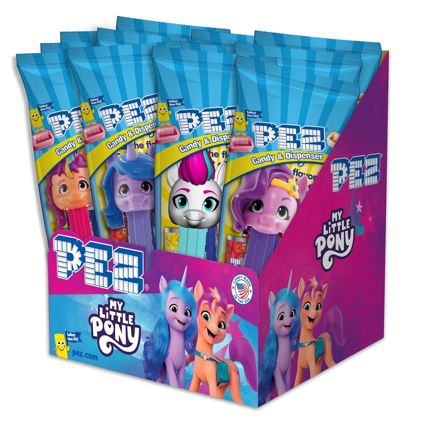 PEZ, Minecraft PEZ Party Pack, 12 Pack, Each Individually Wrapped
