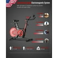 thumbnail image 6 of HARISON Semi-Commercial Exercise Bike with 36 Levels Resistance,  Workout Bike with 400 lb Capacity, Stationary bike with 2 in 1 LED Display for Resistance Control and Bluetooth, 6 of 11