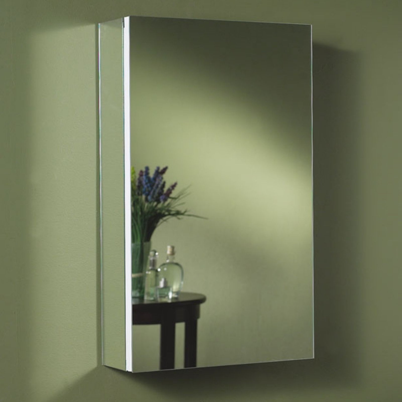 Jensen Medicine Cabinet Granville Tri-View 6-Light 48W X 30H In ...