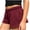 Wine, variant on SEMPAI Women Low Rise Sweat Shorts Casual Y2k Drawstring Low Waisted Athletic Shorts Summer Cute Lounge Running Shorts
