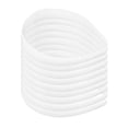 thumbnail image 1 of ColoMX 20 piezas diademas de plástico blanco artesanal lisas sin dientes bandas para el cabello de bricolaje diademas lisas, 1 of 7
