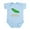 Sky Blue, variant on CafePress - Grandmas Little Sweet Pea Infant Bodysuit - Baby Light Bodysuit, Size Newborn - 24 Months