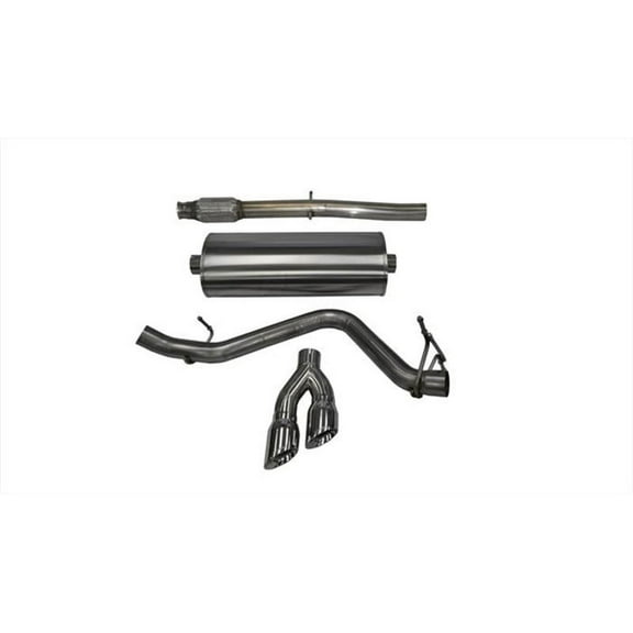 Corsa 14-17 Chevy Silverado 1500 5.3L V8 CC / SB 3in Single Side Exit Touring Cat-Back Exhaust
