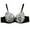 Black, variant on Riforla Women's Fashion New Punk Lady Goth Silver Studded Bra Womens Bras Black_001 S