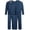 Dark Blue, variant on Pajamas for Men Camouflage Print Long Sleeve Button Down Casual Two Piece Sets Lapel Collar Soft Comfy Pajama Sets Red S