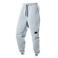 thumbnail image 7 of Mifsaly Womens Jogger Sweatpants Baggy High Waisted Lounge Pants Casual Drawstring Elastic Waist Loose Fit Athletic Joggers with Pockets Gray,M, 7 of 7