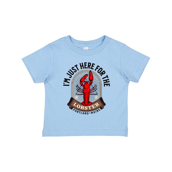 Inktastic Portland Maine Funny Lobster Lover Boys or Girls Toddler T-Shirt