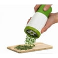 thumbnail image 1 of Kitchen Tool Herb Grinder Spice Grinder Parsley Grater Shredder Spices Chopper Fruit Vegetable Cutter 17cm Green, 1 of 5