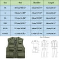 thumbnail image 3 of SURJDE Veste Homme Veste de Pêche d'Urgence (D-Gris, L), 3 of 3