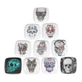 thumbnail image 1 of IBA Indianbeautifulart Multicolor Mix Skull Square Ceramic Cabinet Knobs Furniture Knobs For Dressers, 1 of 1