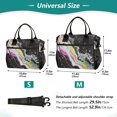 thumbnail image 4 of FORMRS Insulated Lunch Bag Unisex Large Capacity with Shoulder Strap, Colorful White, 4 of 6