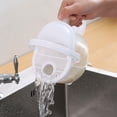 thumbnail image 4 of Dalazy Rapide Riz de Lavage avec Poignée Bol en Plastique Tamis à Grains Dispositif de Tamis de Lave-Vaisselle pour Fournitures de Cuisine, 4 of 6