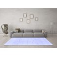 thumbnail image 3 of Ahgly Company Indoor Square Solid Blue Modern Area Rugs, 4' Square, 3 of 4