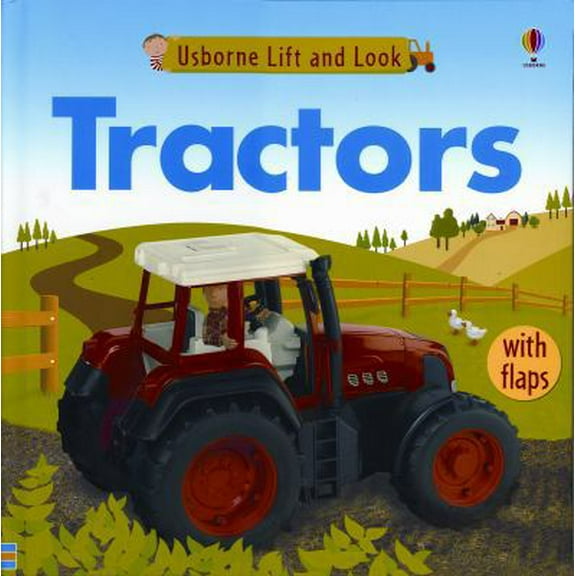 Pre-Owned Usborne Lift and Look Tractors (Board book) 0794515975 9780794515973