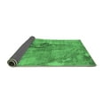 thumbnail image 2 of Ahgly Company Indoor Round Oriental Emerald Green Industrial Area Rugs, 8' Round, 2 of 4