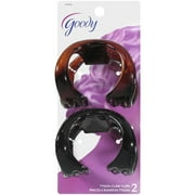 Goody Round Claw Clip, 2 Pack