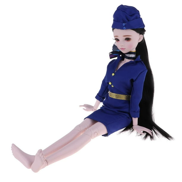 23 Articulaciones 1/3 Dolls Tono De Piel Normal Modelo De Chica De Cuerpo Desnudo En Uniforme Sunnimix Cuerpo de muñecas de niña desnuda