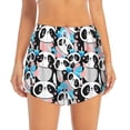 thumbnail image 2 of Goofa Panda Cute Hearts Printed Women 2 in 1 Running Shorts,Quick Dry Athletic Workout Shorts,High Waisted Athletic Shorts with Liner Pockets-Medium, 2 of 9