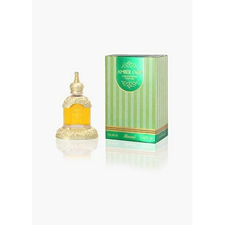 Rasasi Amber Ood for Men and Women (Unisex) CPO - Concentrated Perfume Oil (Attar) 14 ML (0.46 oz)