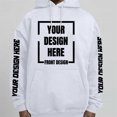 thumbnail image 2 of Tisuna Diy Hoodie For Children Freestyle Design Long Sleeve Hooded Tops Fashion Modern Big Girls Boys Kids Autumn Winter Pullover Diy Hoodies White Size 6-7 Years, 2 of 8