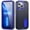 Blue, variant on Case For Iphone 16 Pro Max/16 Pro/16 Plus/16, Anti-slip Stripes Cover Lined Shell Drop-proof Case