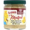 Eden Foods, Organic Brown Mustard, 9 oz (255 g)