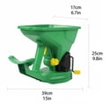 thumbnail image 4 of Handheld Garden Seed Spreader Portable Fertilizer Dispenser Hand Crank Seeder Tool for Lawn Care Agriculture Planting and Winter Ice Melt, 4 of 8