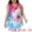 Blue, variant on DARING DIVA Women's Plus Tie Dye Sleeveless Tank Top Casual Summer Tops and Tees 1X Blue