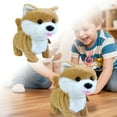 thumbnail image 3 of Realistic Interactive Robot Puppy, Animated Barking Dog Toy with Gentle Movements, Indoor Desktop Companion for Kids, Battery-Powered Electronic Pet, 3 of 7